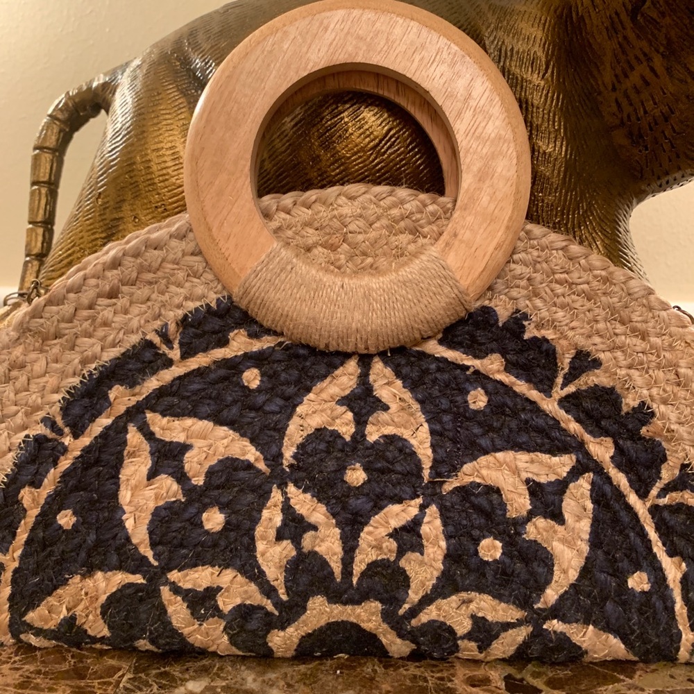 Geometric Handmade Handbag - Picture 2 of 8